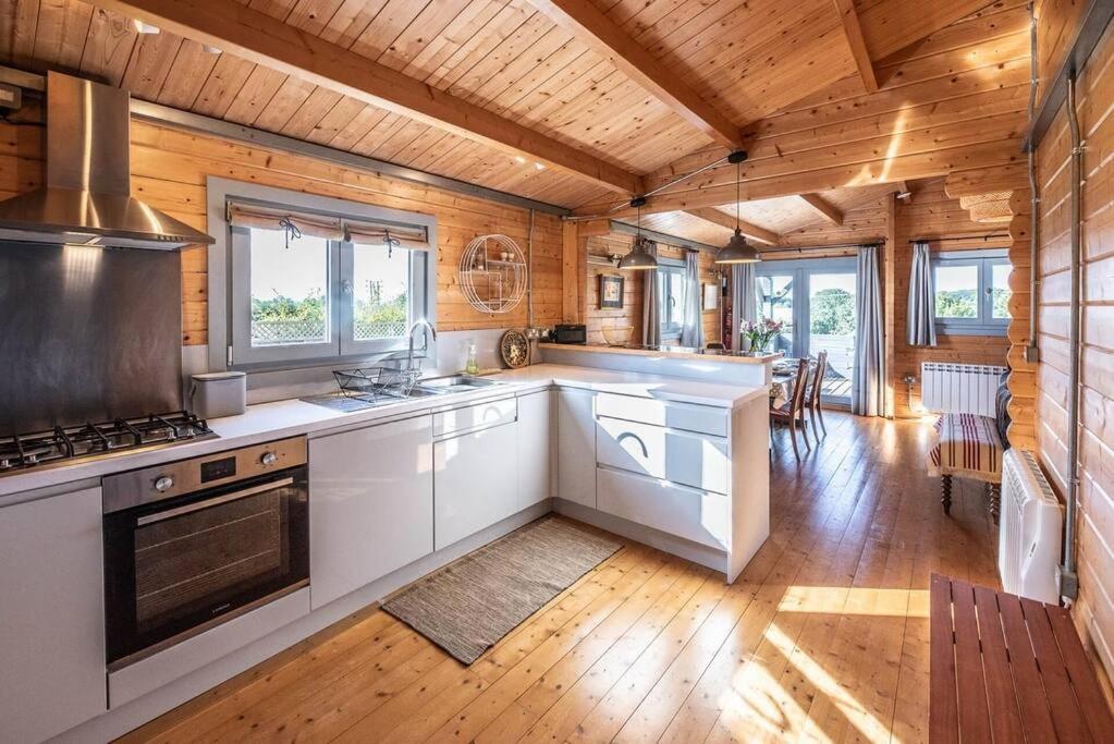 The Cabin, Parham Woodbridge Eksteriør billede