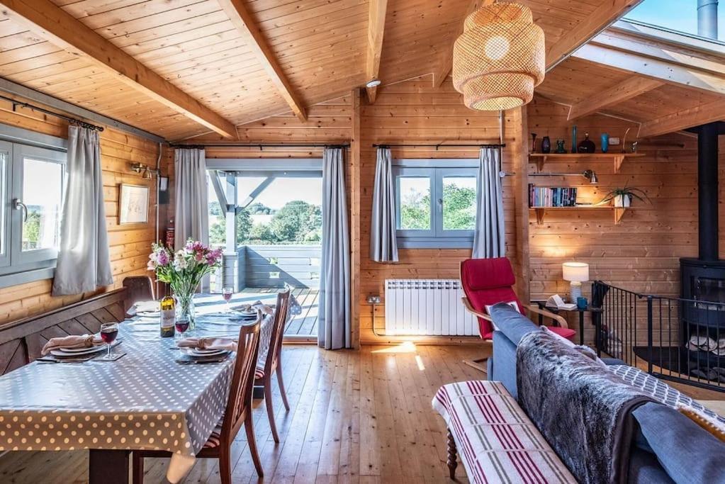 The Cabin, Parham Woodbridge Eksteriør billede