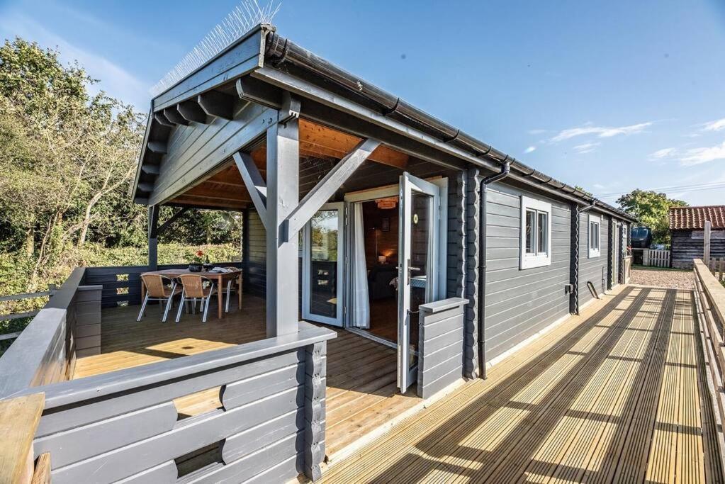 The Cabin, Parham Woodbridge Eksteriør billede