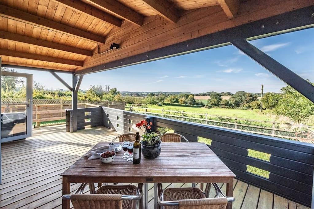 The Cabin, Parham Woodbridge Eksteriør billede